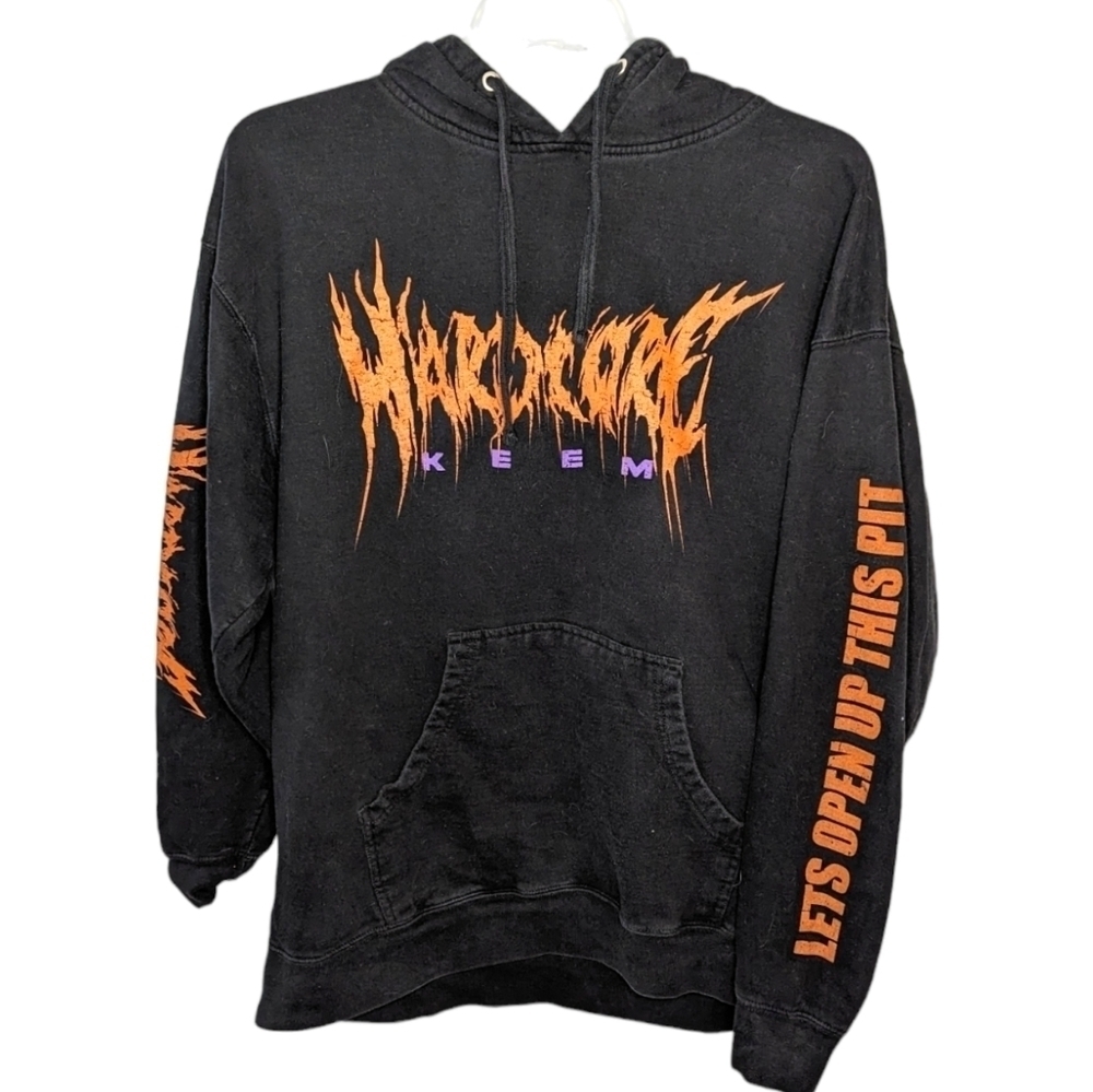 Hardcore Keem Rapper Hoodie Moshpit Sleeve Size Men's